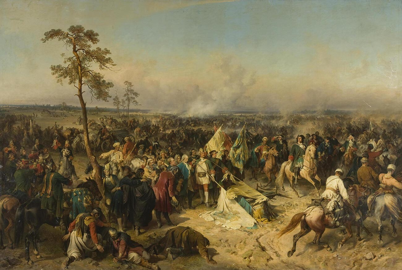La battaglia di Poltava