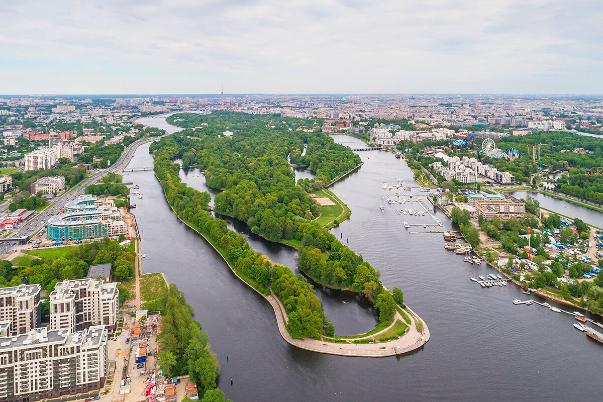 Yelagin Island's park