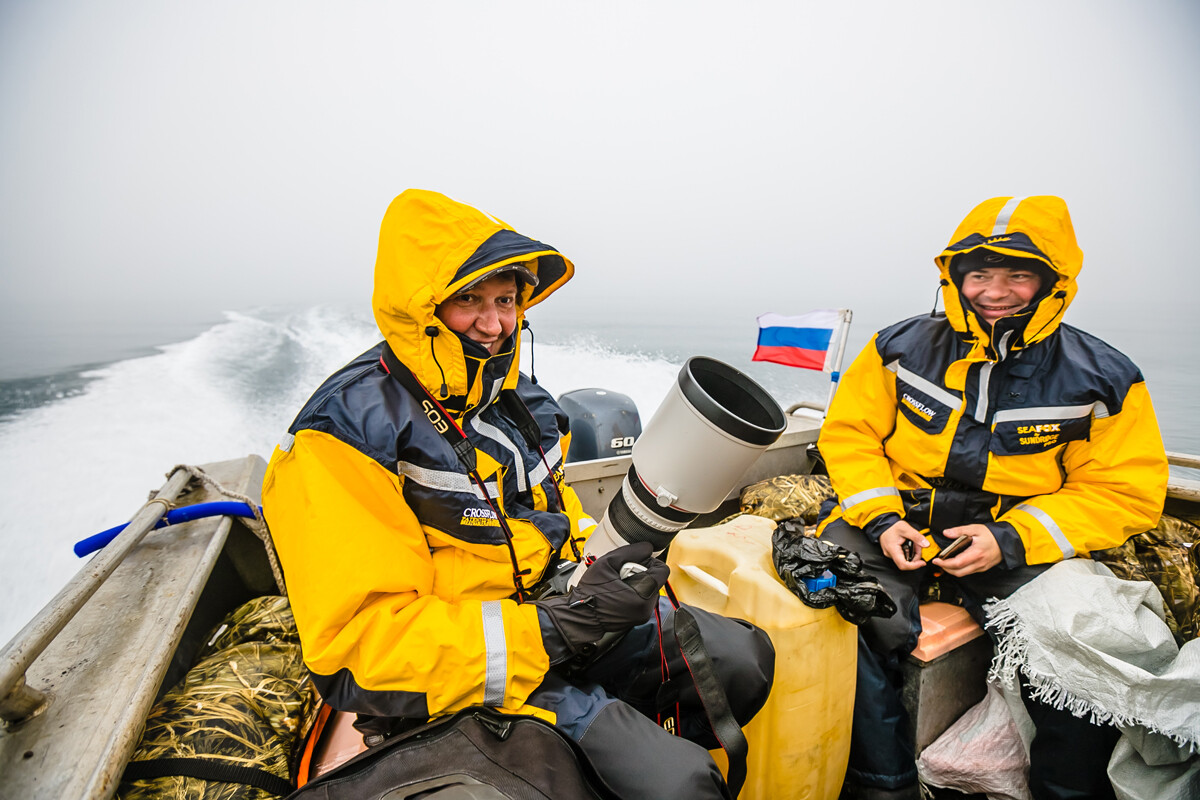 Viaggio in barca in Chukotka 
