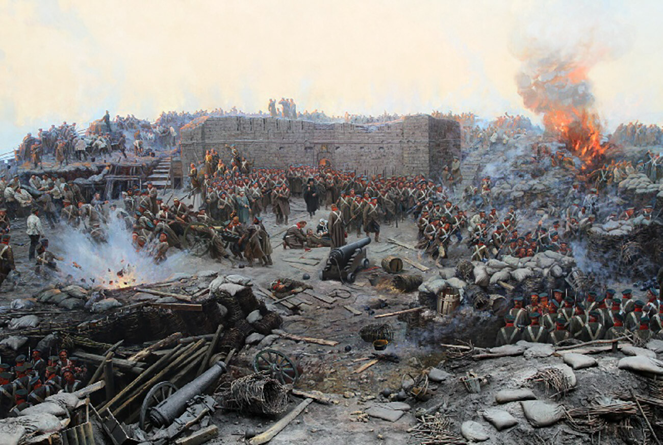Asedio de Sebastopol.
