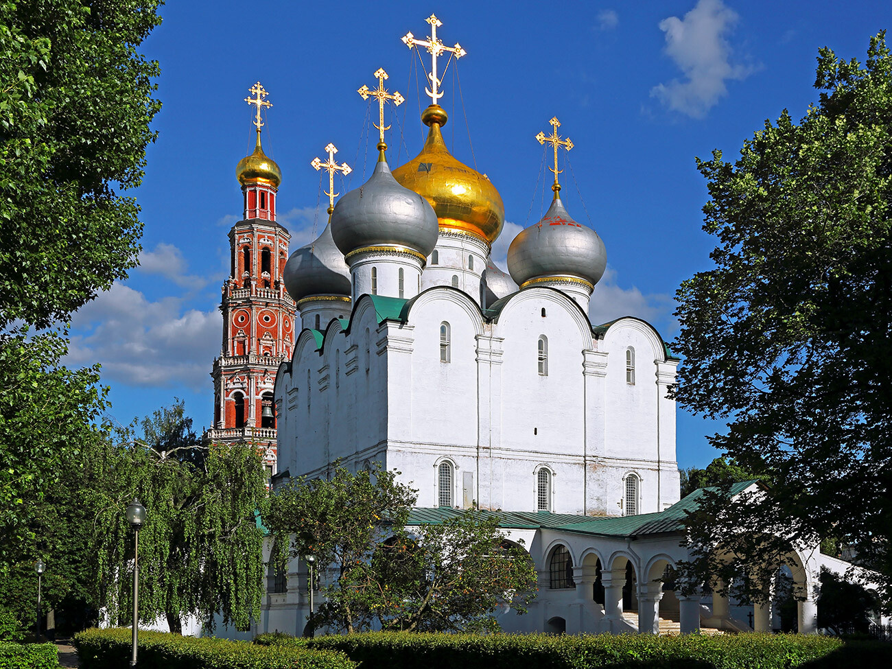 Katedral Smolensk di Biara Novodevichy.