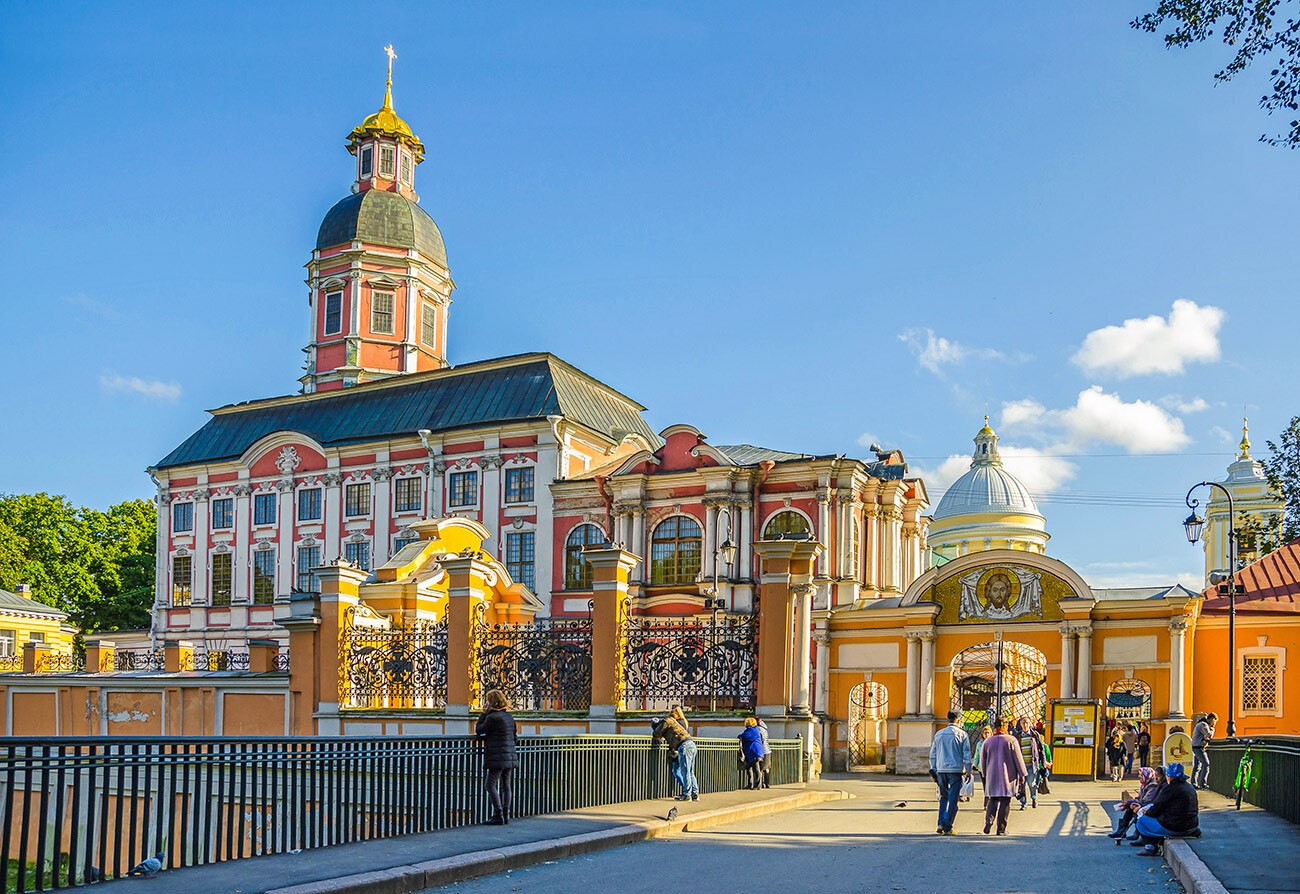 La chiesa dell'Annunciazione del Monastero Aleksandr Nevskij
