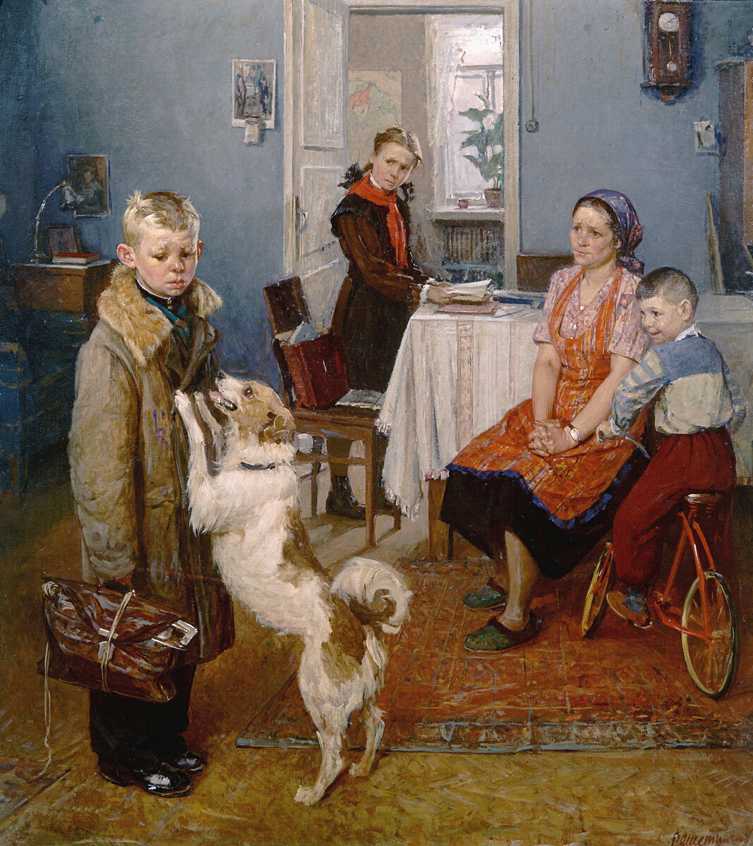 Fjodor Reshetnikov, “Un altro 2 in pagella”, 1952
