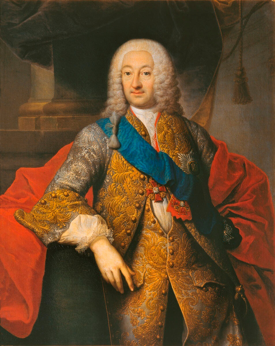 Портрет на граф О.Ф. Брюммер