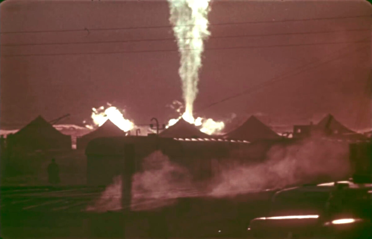 Сadre tiré du film Extinction par charge nucléaire. 1074 jours de combustion