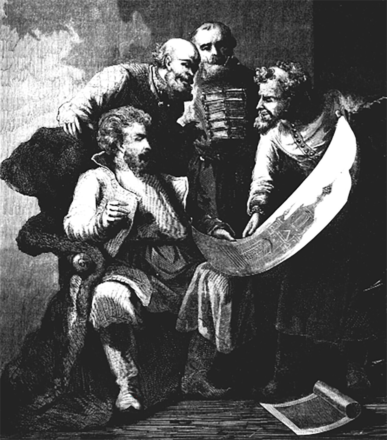 Ivan III e Aristotele Fioravanti.

