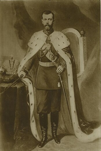 Jubah penobatan Nikolay II