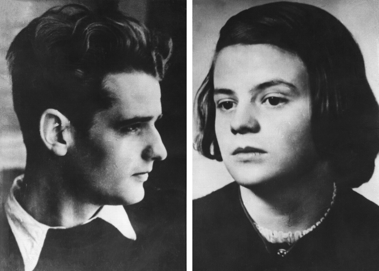 Alexandre Schmorell et Sophie Scholl