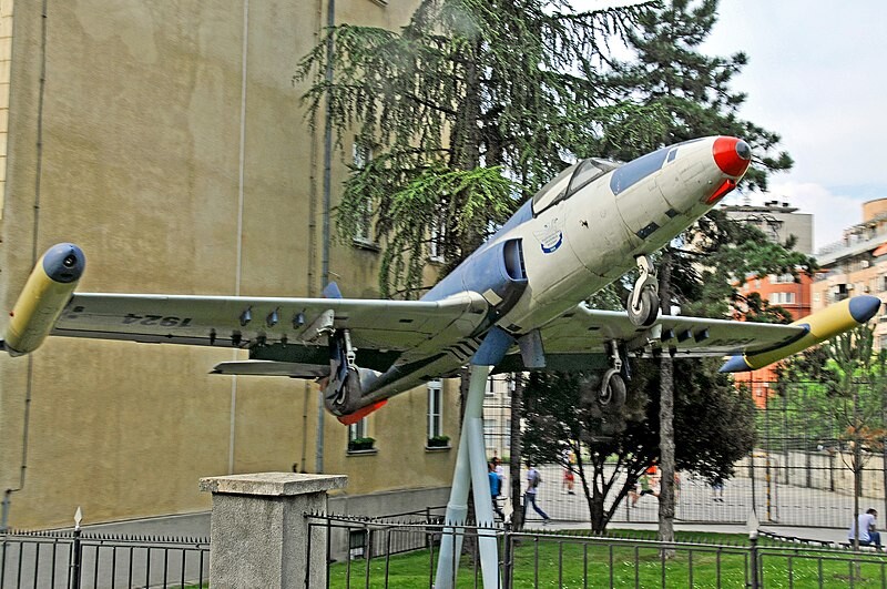 Soko J-21 Jastreb como los fabricados en Mostar