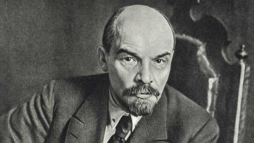 Vladimir Lenin na kongresu III. internacionale. Moskva, marec 1919.