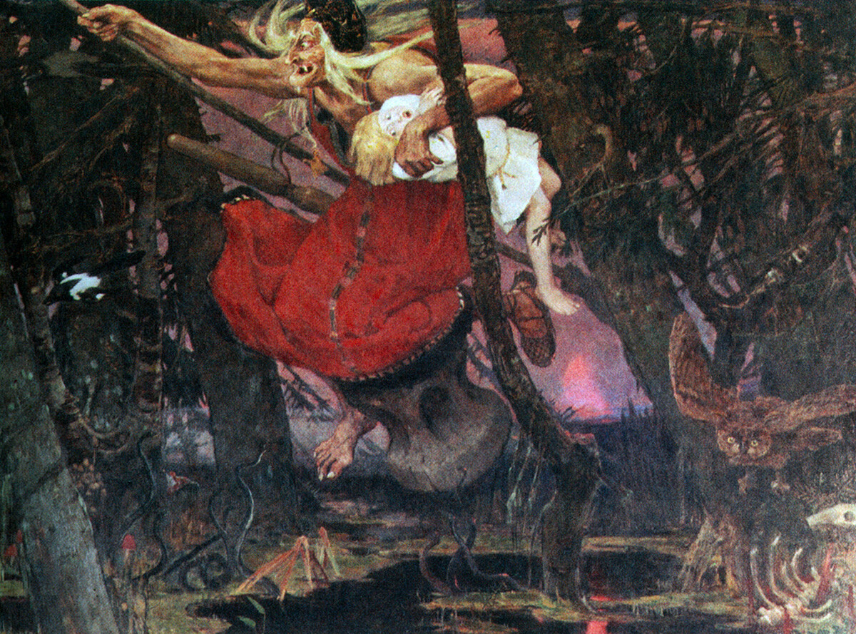 Baba Yaga by Viktor Vasnetsov