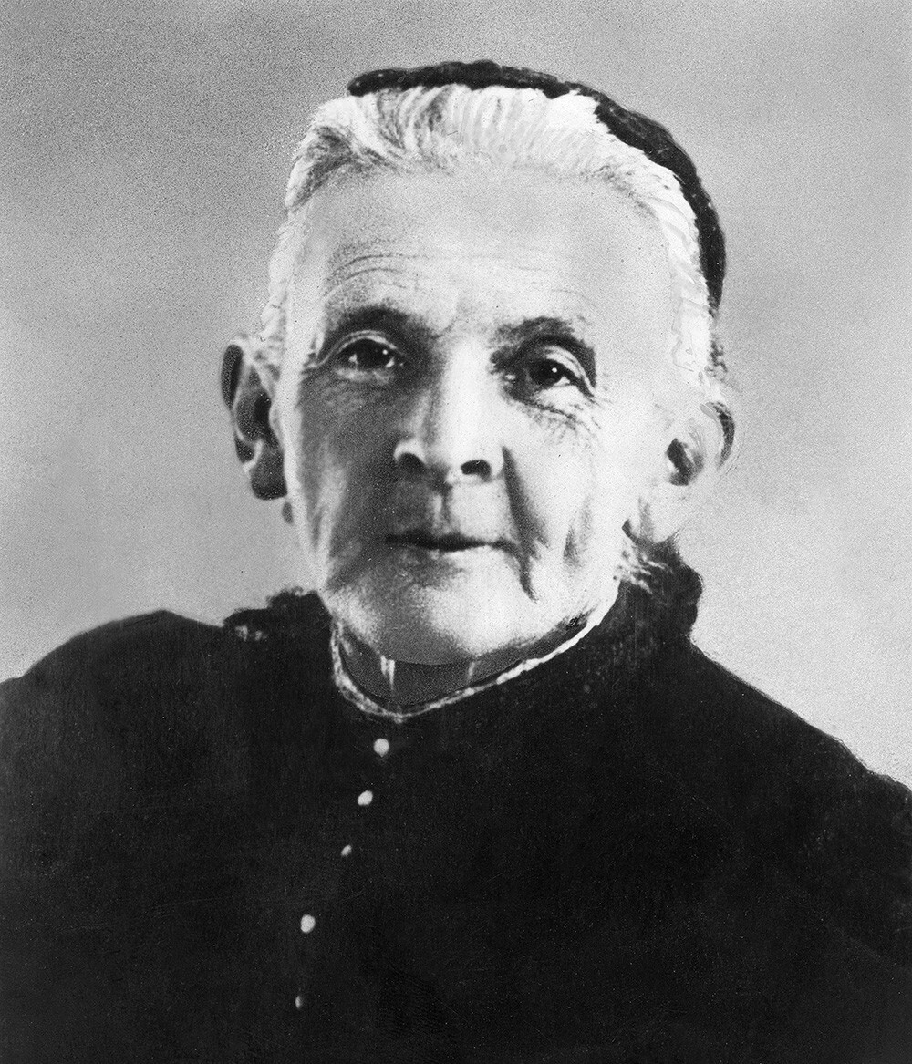 María Alexándrovna Blank (Uliánova) (1835-1916), madre de Vladímir Lenin
