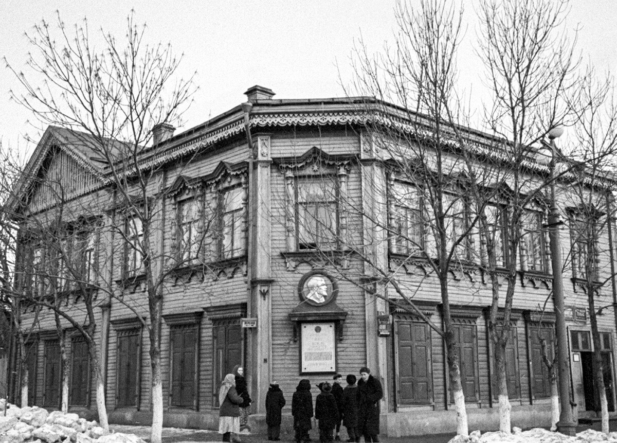 La casa de los Uliánov en Samara
