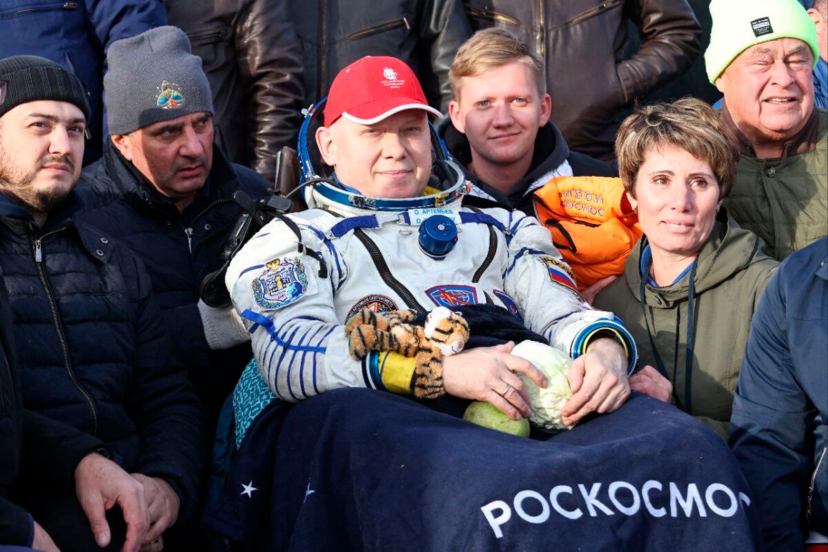 Roscosmos cosmonaut Sergei Korsakov