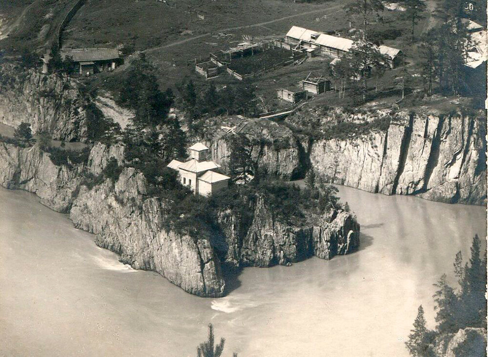 Die Insel Patmos im Altai, 1920er Jahre.