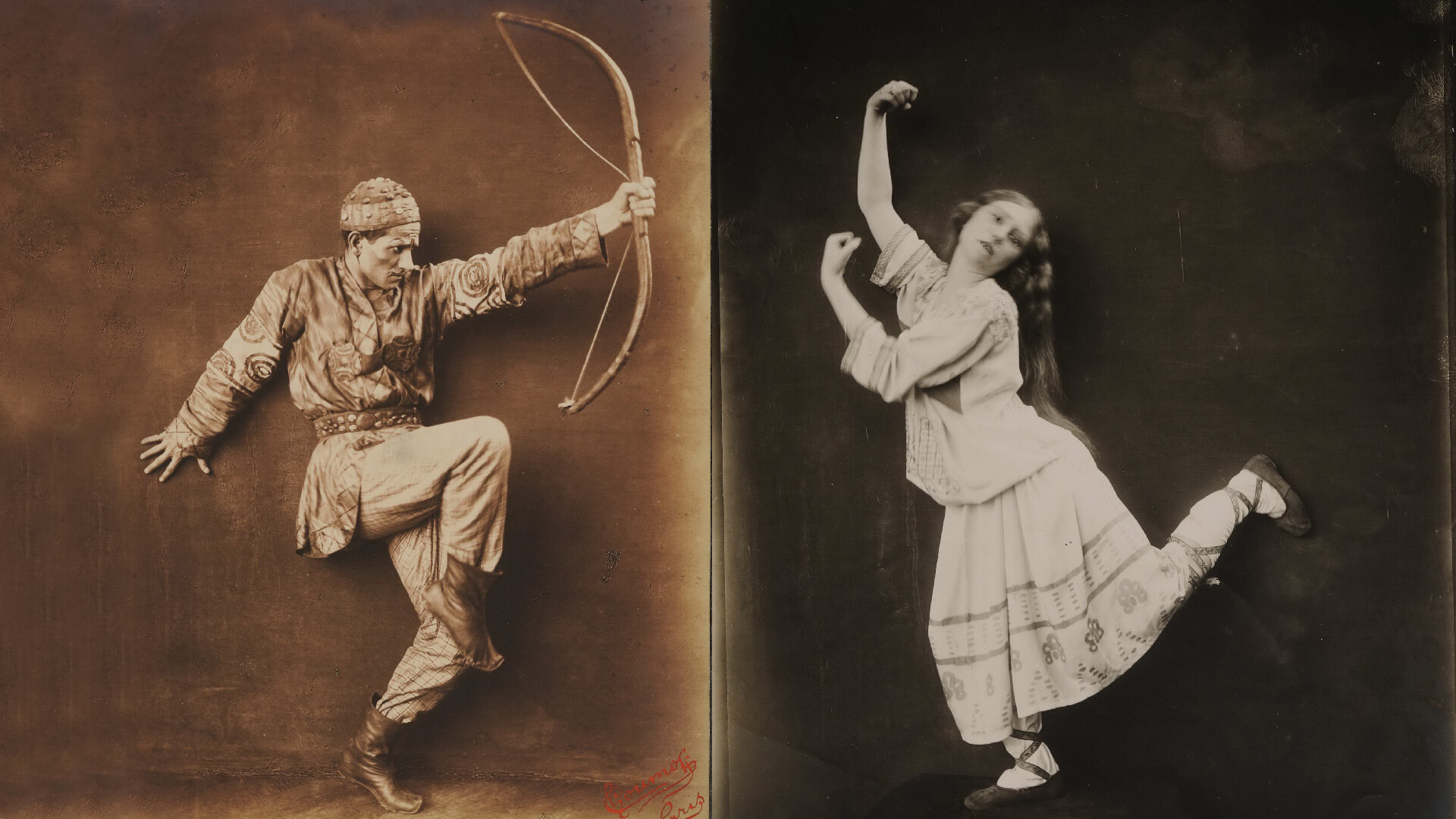 Rare PHOTOS of Sergei Diaghilev's Russian Ballets on tour in 