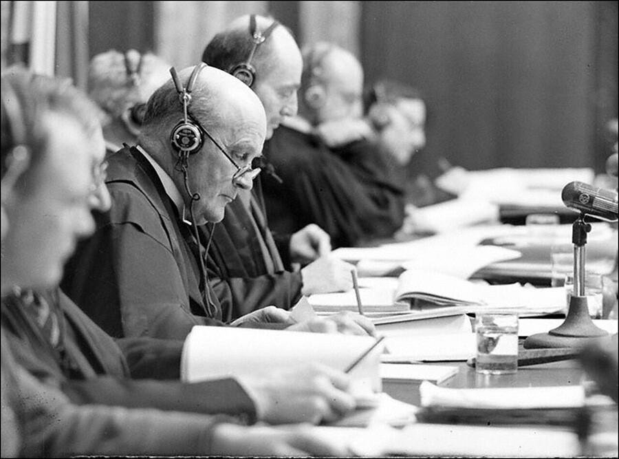 Judges at the Nuremberg Trials