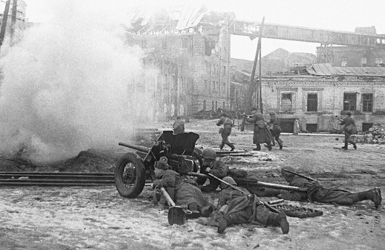 Liberation of Rostov-on-Don in 1943.