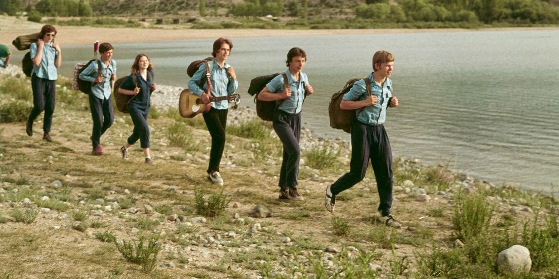 A hiking tour, 1977.