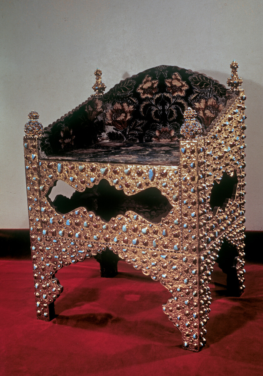 Throne of Boris Godunov in the Armoury Chamber