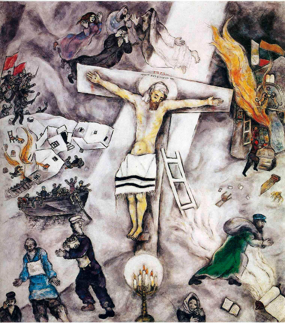 ‘Crucifixión blanca’, Marc Chagall