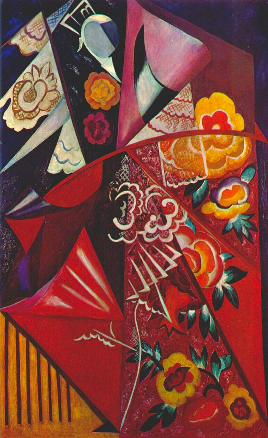 Natalia Goncharova. Espagnole, 1914