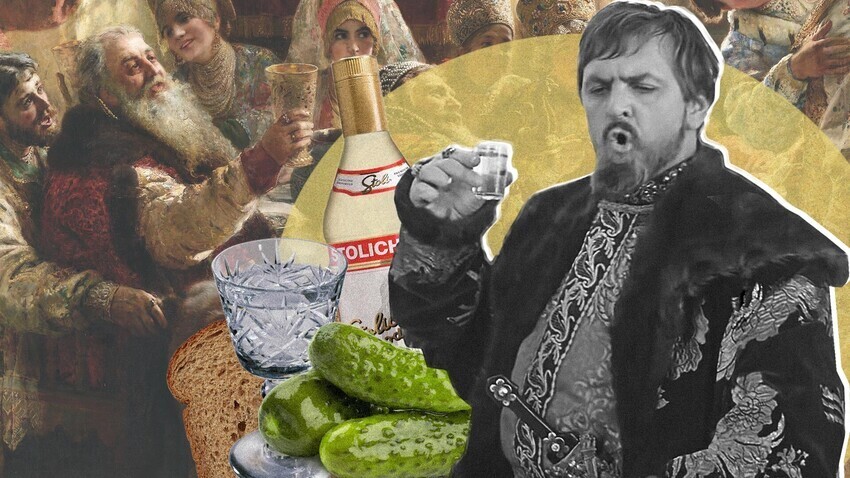 Omong-omong, tsar sejati Ivan yang Mengerikan minum vodka pada beberapa kesempatan yang direkam.
