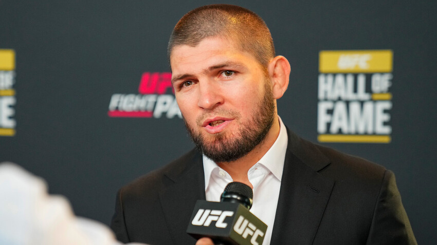 Aposentado, Khabib Nurmagomedov entra para o Hall da Fama do UFC