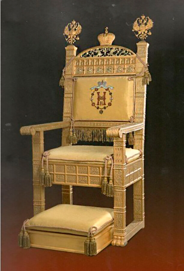 Il trono di Nicola II