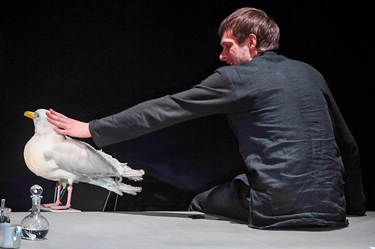 Seagull at Moscow's Taganka Theatre 