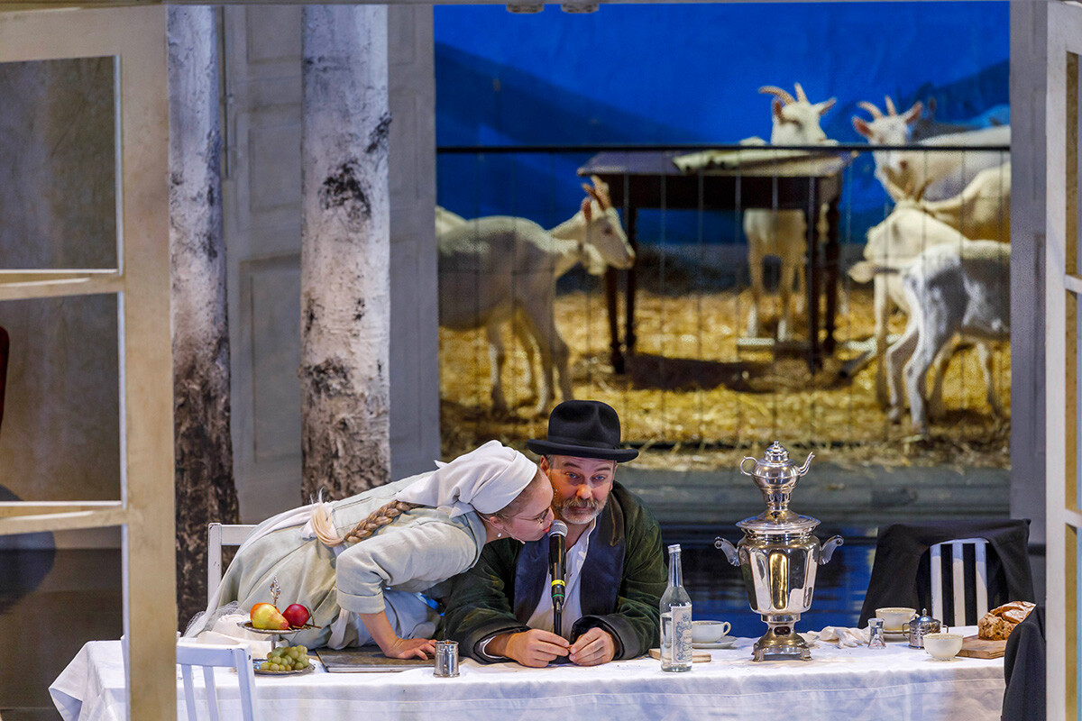 Uncle Vanya in the Staatstheater Cottbus, Germany