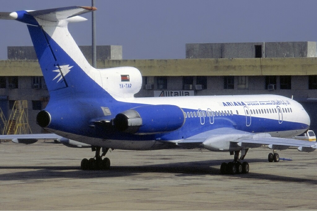 Tu-154 de las líneas aéreas afganas Ariana
