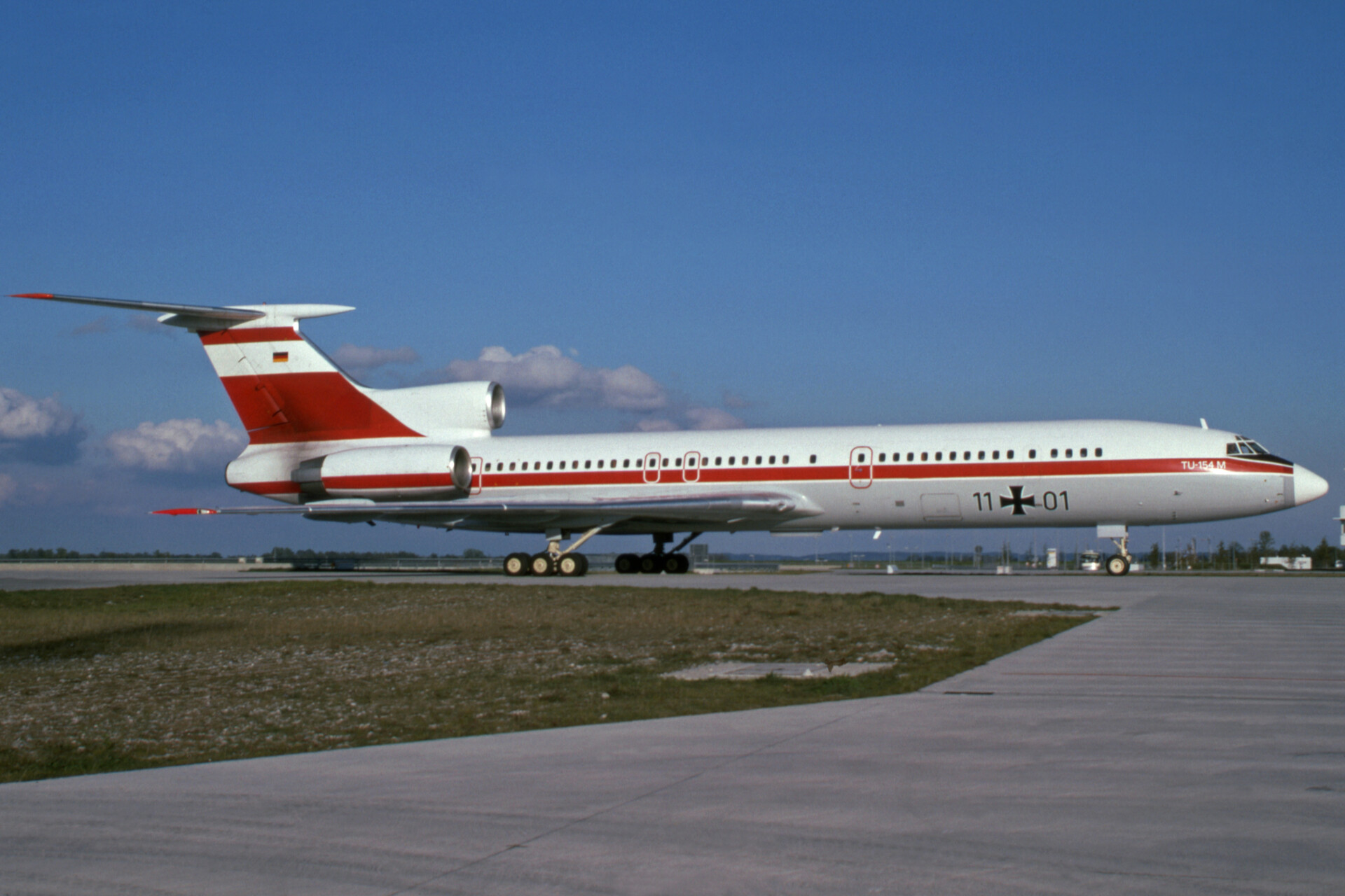 Tu-154 del Ejército Alemán
