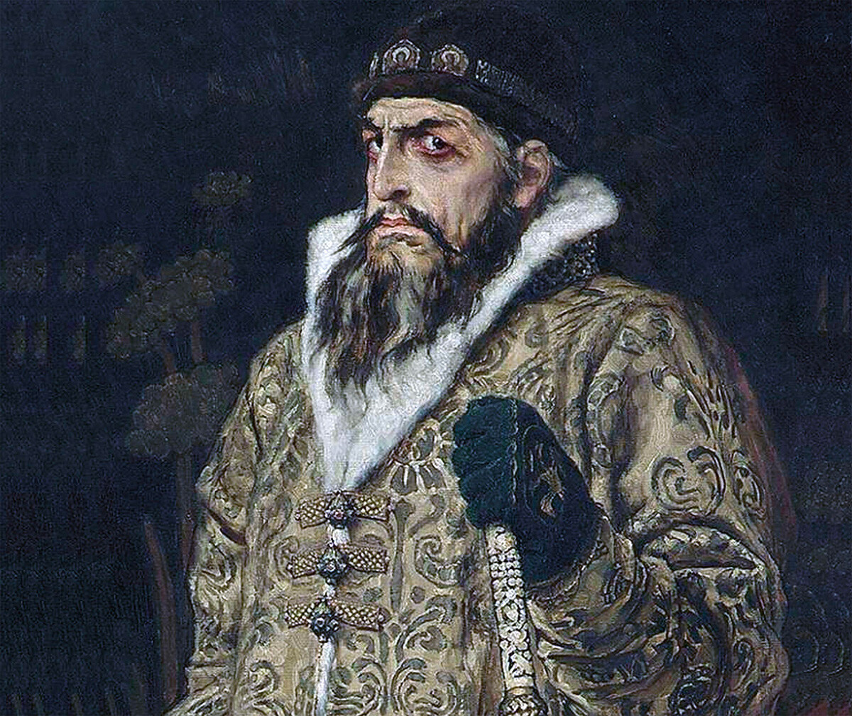 Potret Ivan yang Mengerikan oleh Viktor Vasnetsov.