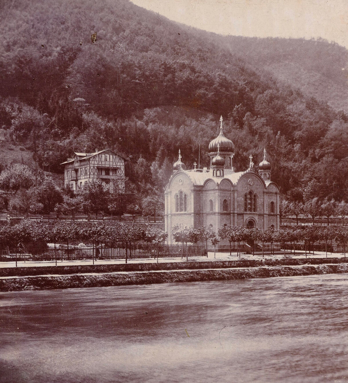 Saint Alexandra Church in Bad Ems, 1870-90
