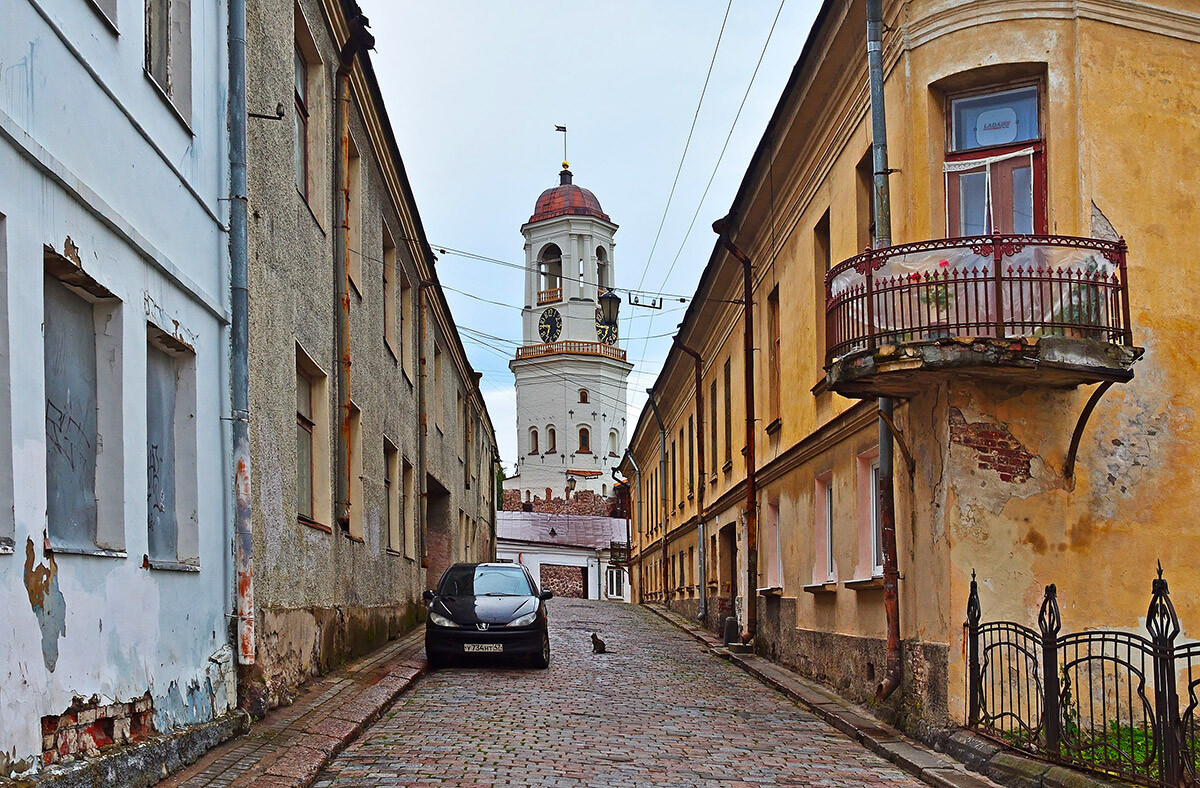 Urni stolp: Krepostnaja ulica 5B, Viborg 
