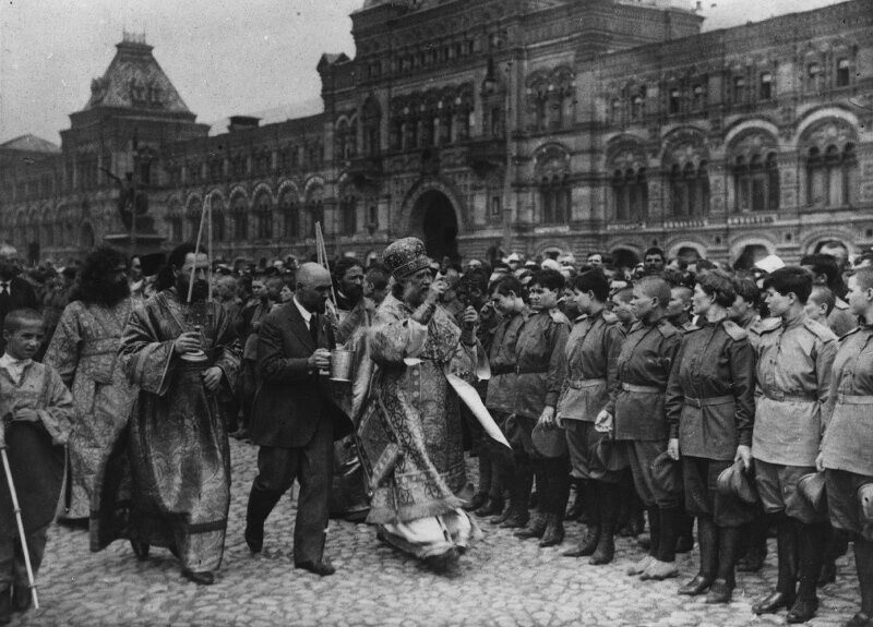 Moskva, Crveni trg, lipanj 1917.
