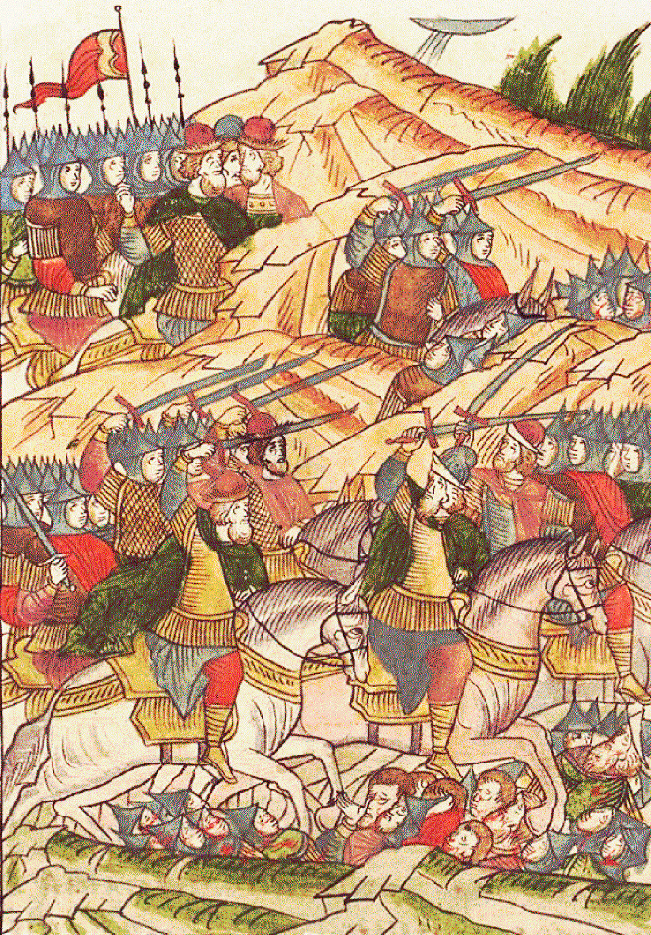 Победа над монголами у Шишевского леса.