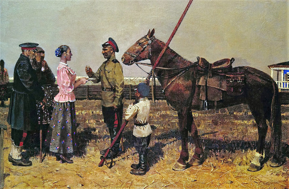 'La despedida del cosaco', 1999, de Serguéi Gavriliachenko