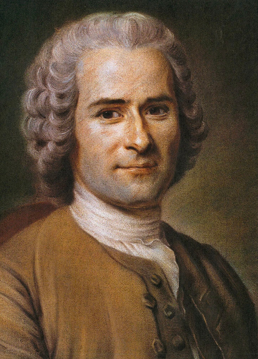 Jean-Jacques Rousseau (naslikan portret)