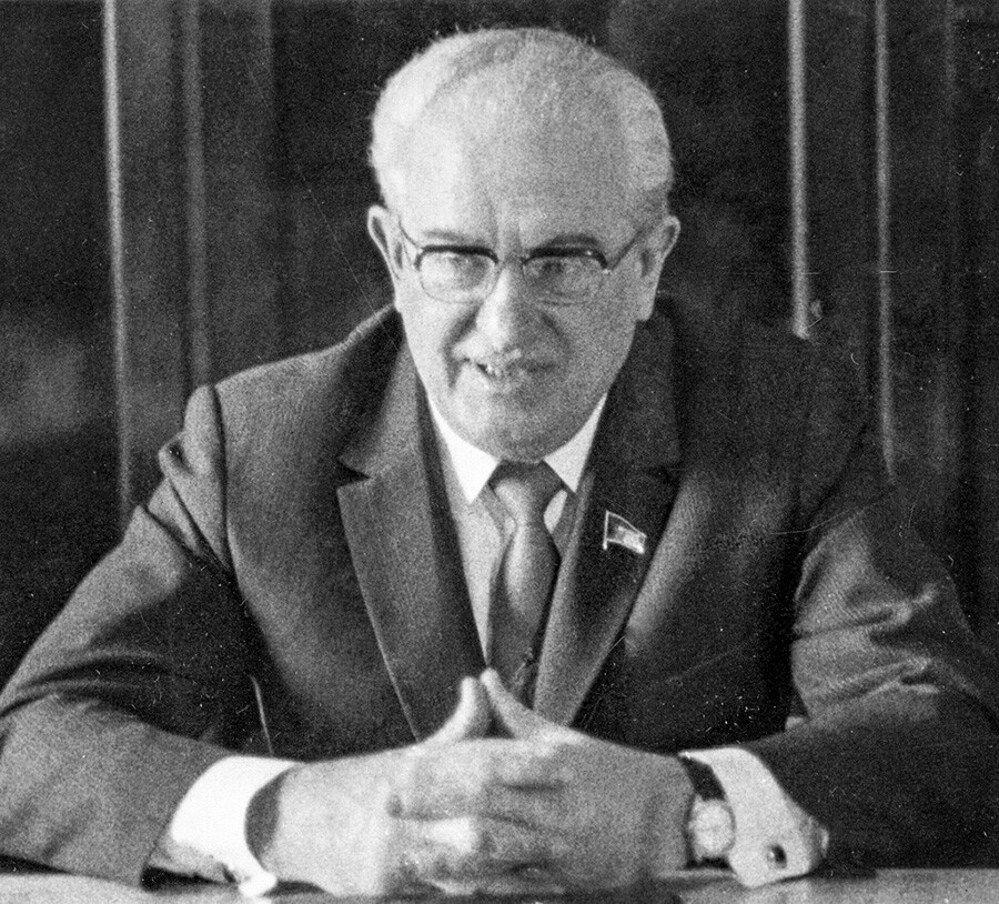 Secretario General de la URSS Yuri Andrópov
