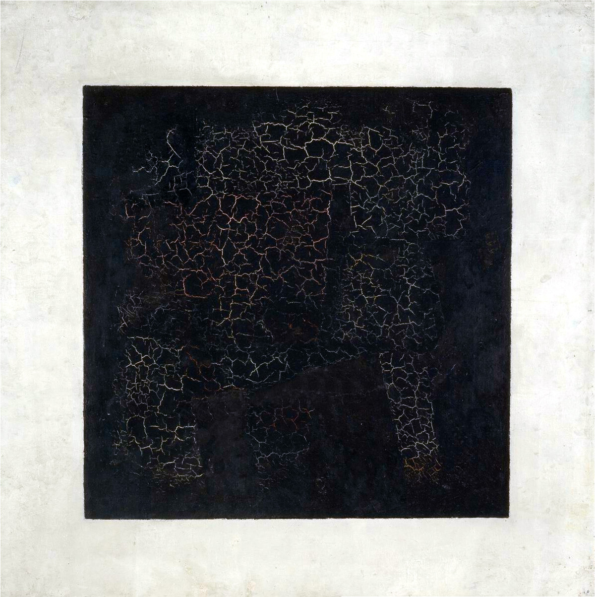 «Чёрный супрематический квадрат», 1915.