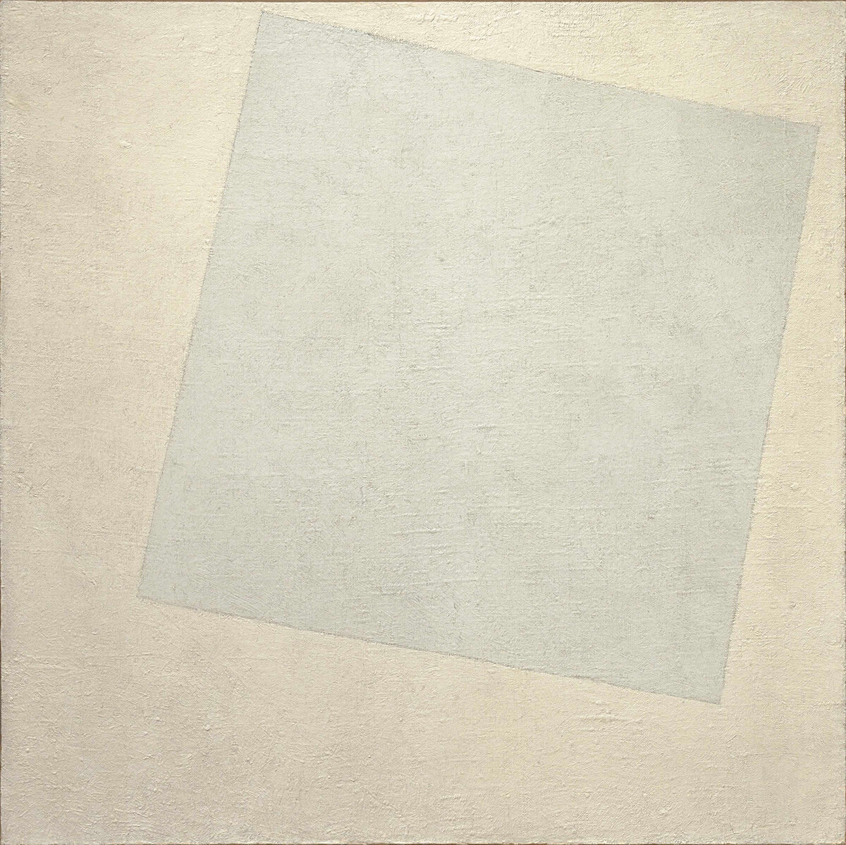 «Белое на белом», 1918.