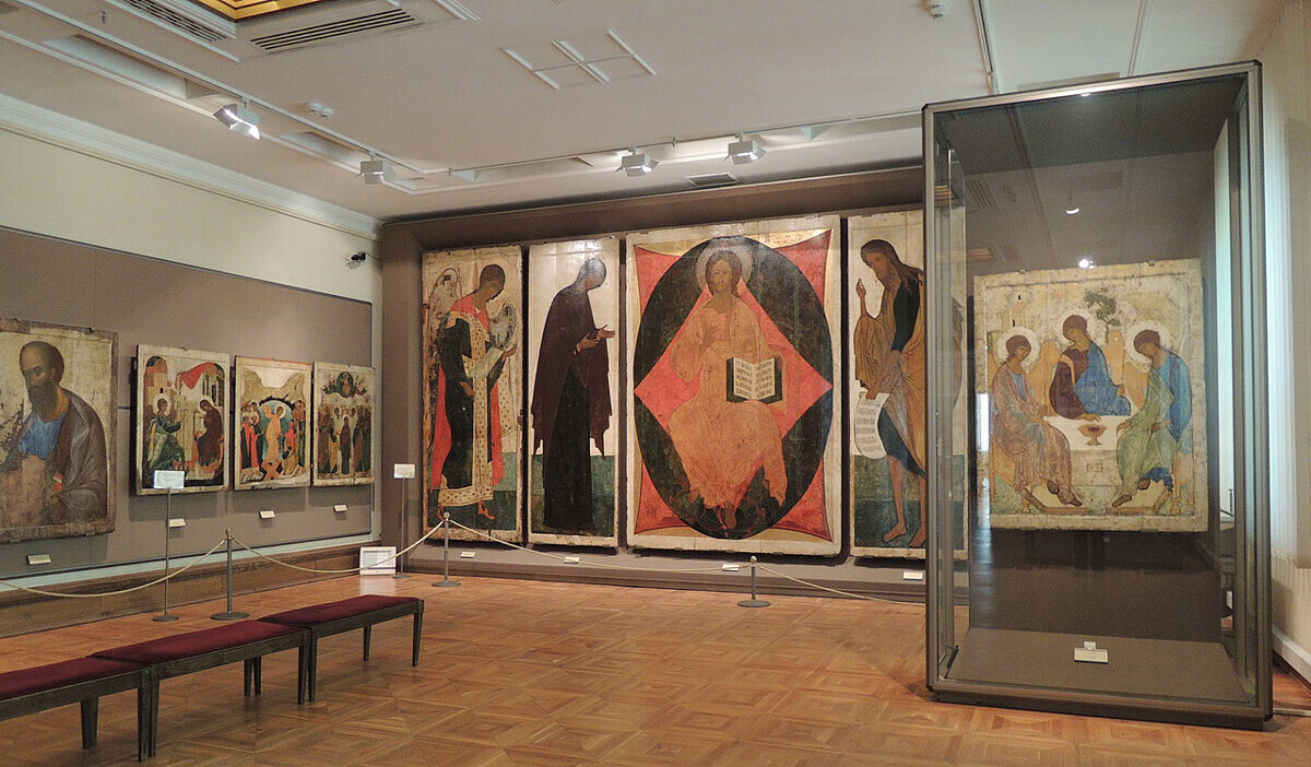 Салата „Андреј Рубљов“ во Третјаковската галерија

