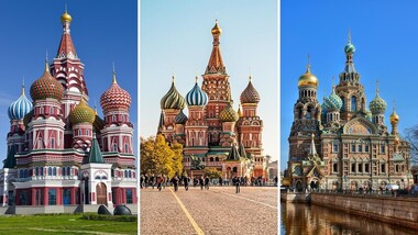 Шест „двојници“ на московскиот храм „Св. Василиј Блажени“