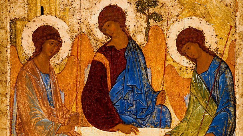 Andrei Rublev's famous 'Trinity' icon EXPLAINED - Russia Beyond