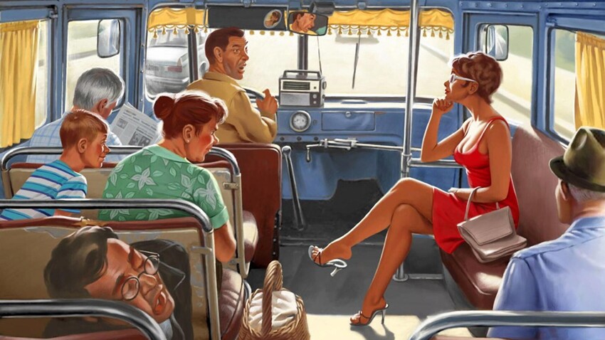 Everyday life in Russia through the eyes of illustrators (PICS) - Vimarsana News
