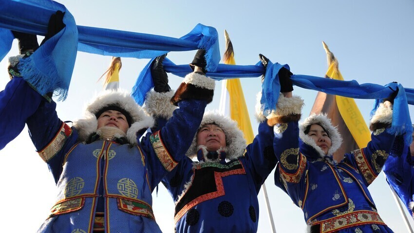 La festa di Tsagaan Sar a Chita