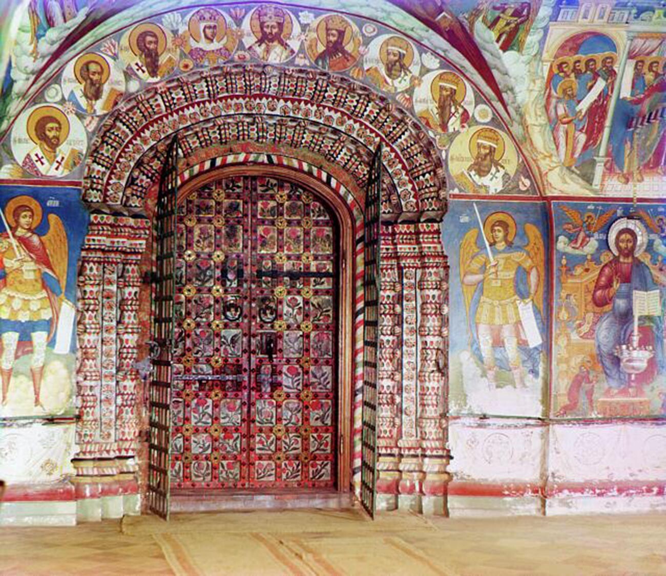ヤロスラヴリの預言者イオアン教会の入り口