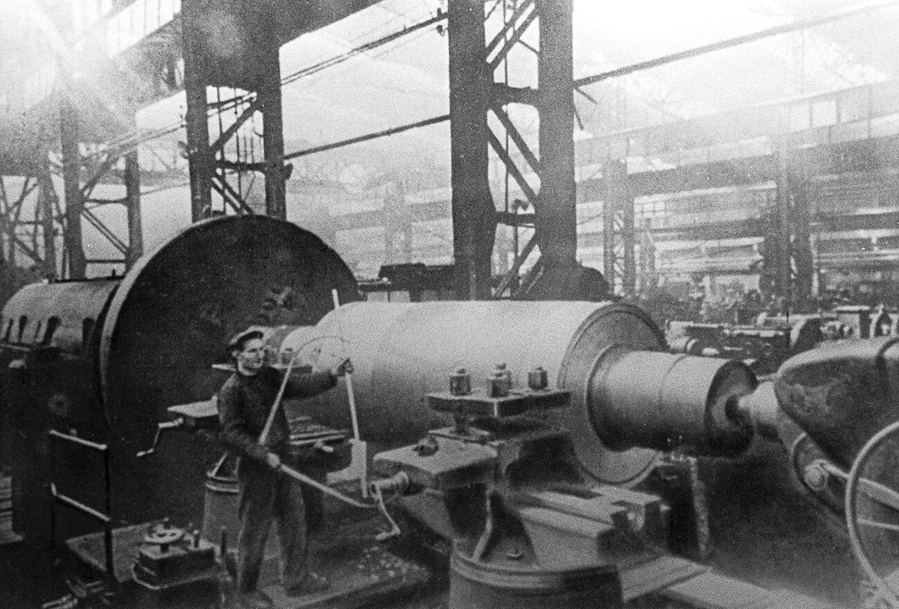 The Uralmash heavy machinery plant.